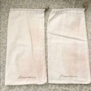 (2) Santoni dust bags